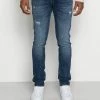 Jack & Jones JJIGLENN JJORIGINAL - Slim Fit Jeans - Blue Denim