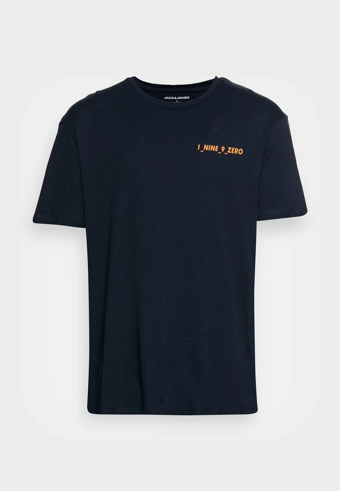 Jack & Jones JJHEIGHT TEE CREW NECK - Print T-shirt - Navy 4 Jack & Jones JJHEIGHT TEE CREW NECK - Print T-shirt - Navy - Image 4