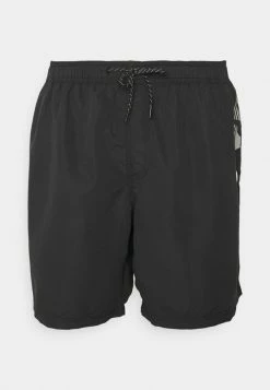 Jack & Jones JJICRETE JJSWIM LOGO - Swimming Shorts - Black