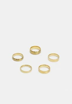 Alternative view of Jack & Jones JACPLAIN MIX 5 PACK - Ring - Gold-coloured
