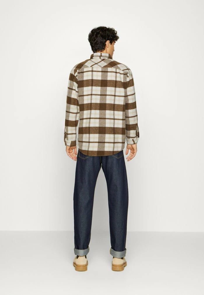 Jack & Jones JOROLLIE OVERSHIRT - Light Jacket - Seal Brown 3 Jack & Jones JOROLLIE OVERSHIRT - Light Jacket - Seal Brown - Image 3