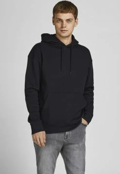 Jack & Jones JJESTAR BASIC HOOD UNISEX - Hoodie - Black