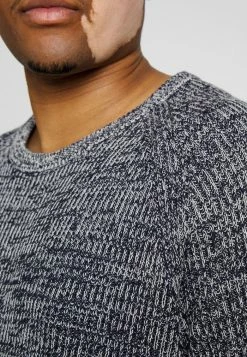 Jack & Jones JJPANNEL NECK - Jumper - Navy Blazer -Jack & Jones Shop 2cfd9ac2b527466184d16ee0b9438c4a