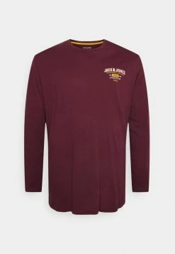 Jack & Jones JJSTAMP CREW NECK - Long Sleeved Top - Port Royale