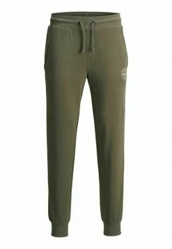 Jack & Jones JJIGORDON JJSHARK - Tracksuit Bottoms - Dusty Olive