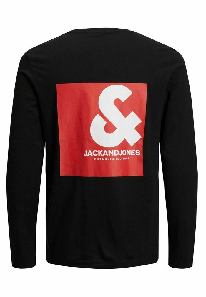 Jack & Jones LONG SLEEVE - Long Sleeved Top - Black 8 Jack & Jones LONG SLEEVE - Long Sleeved Top - Black - Image 8