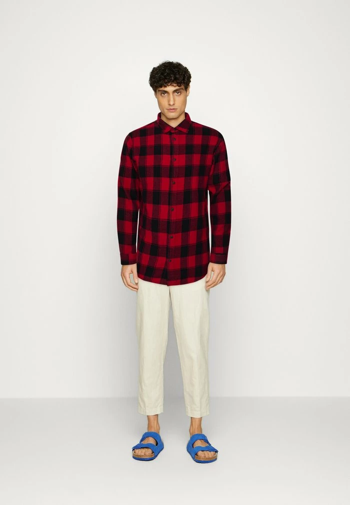 Jack & Jones JJPLAIN AUTUMN - Shirt - Brick Red 2 Jack & Jones JJPLAIN AUTUMN - Shirt - Brick Red - Image 2