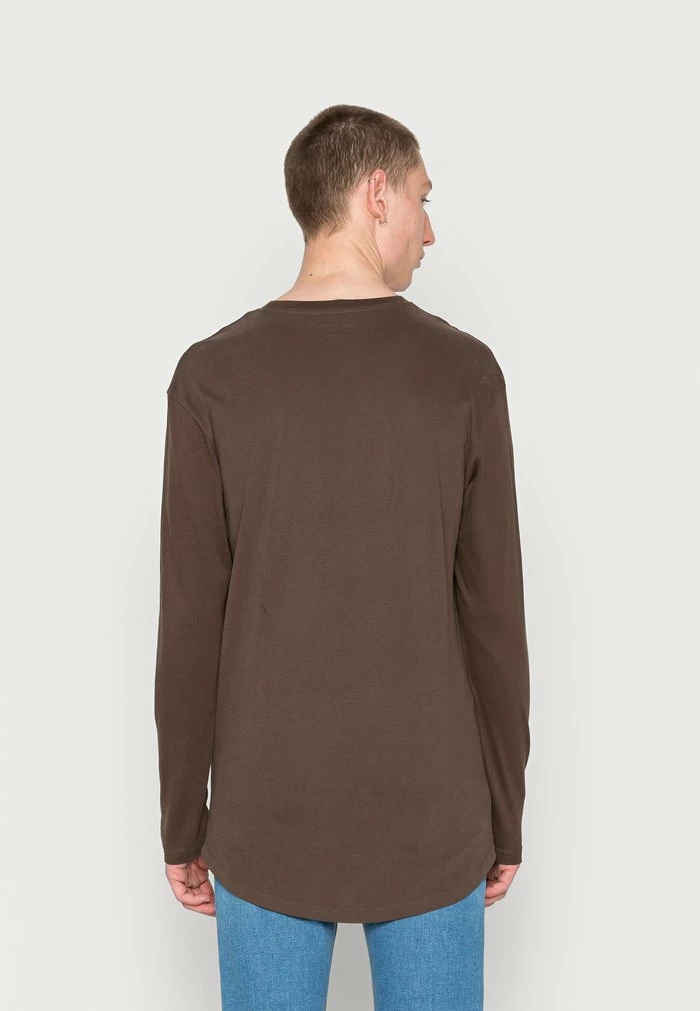Jack & Jones JENOA TEE - Long Sleeved Top - Mulch 3 Jack & Jones JENOA TEE - Long Sleeved Top - Mulch - Image 3