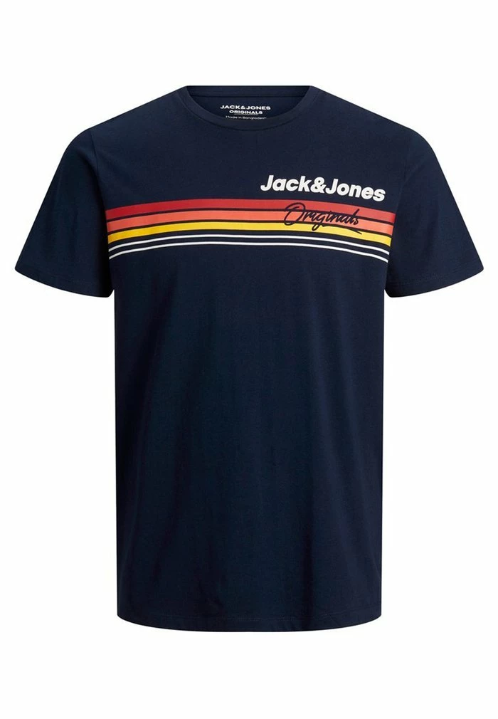 Jack & Jones JORVENTURE - Print T-shirt - Navy Blazer 6 Jack & Jones JORVENTURE - Print T-shirt - Navy Blazer - Image 6