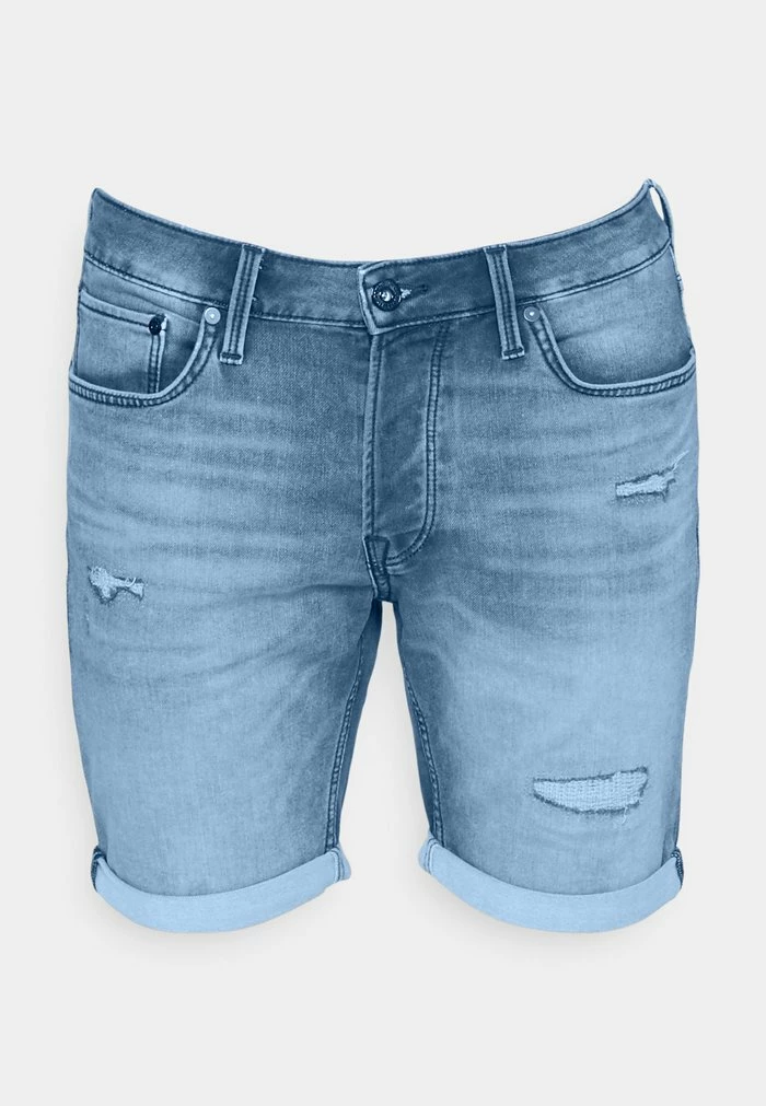 Jack & Jones IRICK ICON - Denim Shorts - Blue Denim 4 Jack & Jones IRICK ICON - Denim Shorts - Blue Denim - Image 4