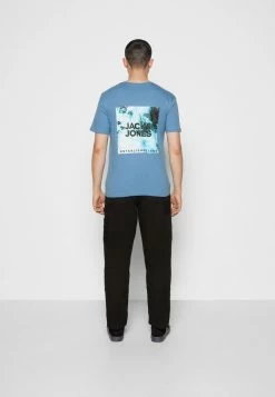 Jack & Jones JCOTHUNDER TEE CREW NECK - Print T-shirt - Riviera -Jack & Jones Shop 3039780f6db24271abfd181a998259de