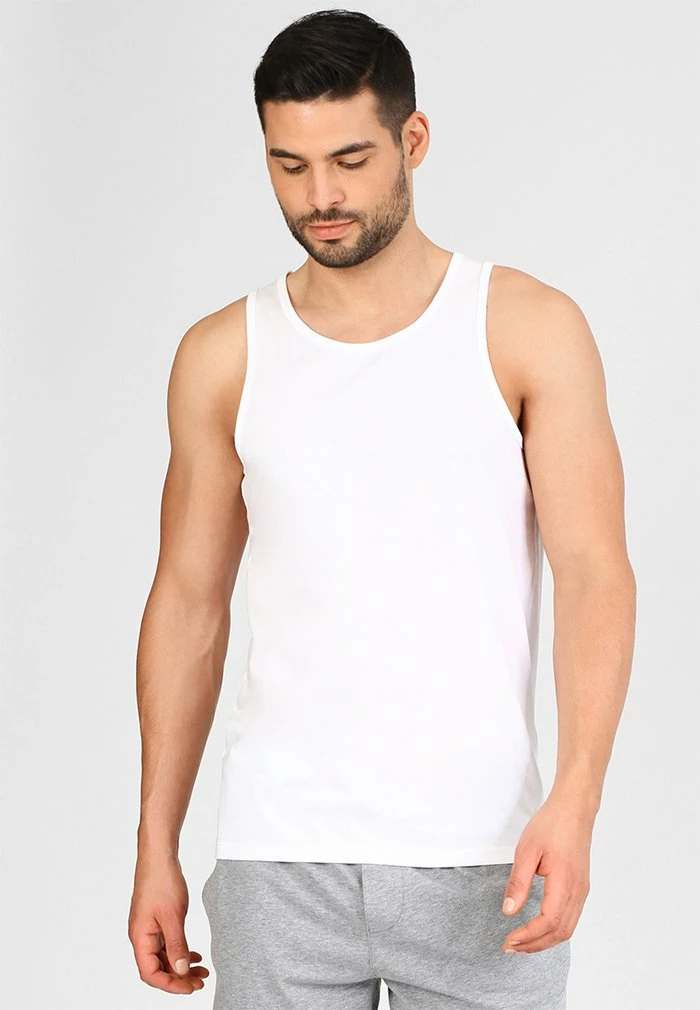 Jack & Jones JACBASIC TANKTOP 2 PACK - Undershirt - White 2 Jack & Jones JACBASIC TANKTOP 2 PACK - Undershirt - White - Image 2