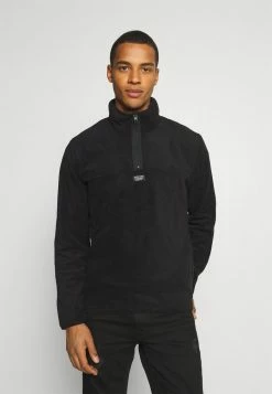 Jack & Jones JCOMICK HALF ZIP - Fleece Jumper - Black