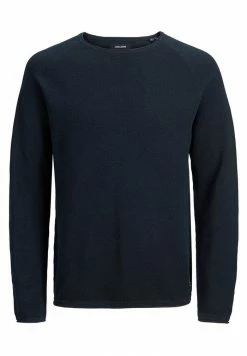 Jack & Jones JJEHILL CREW NECK - Jumper - Navy Blazer