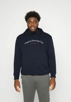 Jack & Jones JORBRINK CITY HOOD - Sweatshirt - Navy Blazer