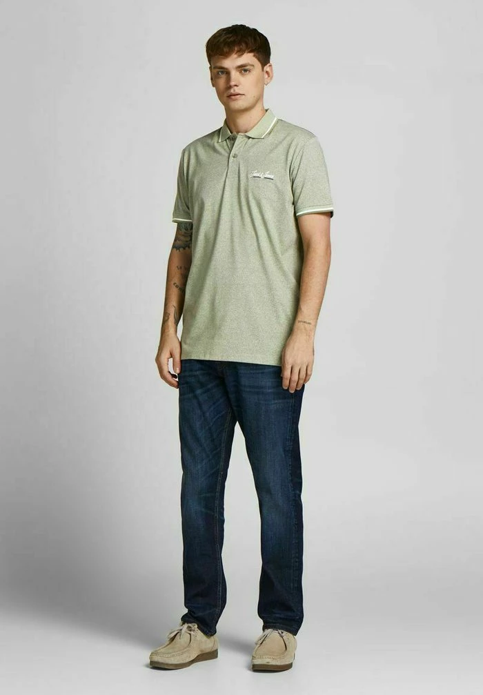 Jack & Jones JORTONS - Polo Shirt - Oil Green 2 Jack & Jones JORTONS - Polo Shirt - Oil Green - Image 2