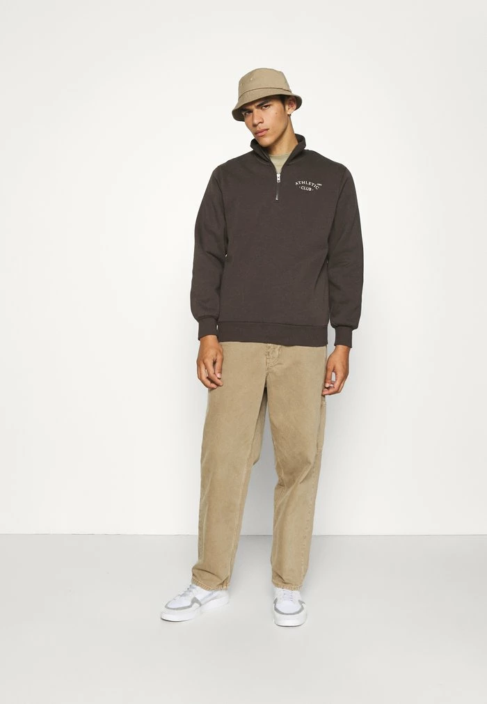 Jack & Jones Sweatshirt - Seal Brown 2 Jack & Jones Sweatshirt - Seal Brown - Image 2