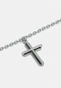 Jack & Jones JACCROSS PENDANT NECKLACE - Necklace - Silver-coloured -Jack & Jones Shop 3240807c5ae647e9aa4487eecf051c6b
