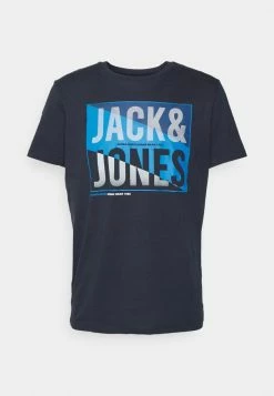 Jack & Jones JJSCOTT TEE CREW NECK - Print T-shirt - Navy Blazer 10 Jack & Jones JJSCOTT TEE CREW NECK - Print T-shirt - Navy Blazer -Jack & Jones Shop 326382ec78534b4b8bf69021c5666805