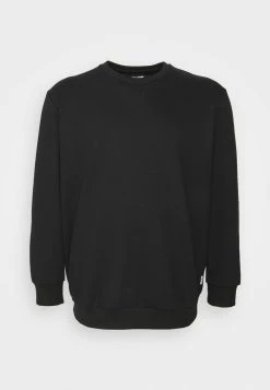 Jack & Jones JJEBASIC CREW NECK - Sweatshirt - Black