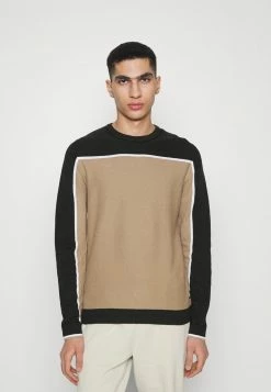 Jack & Jones JCOLOGAN CREW NECK - Jumper - Dune