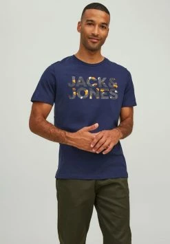 Jack & Jones Print T-shirt - Dark Blue