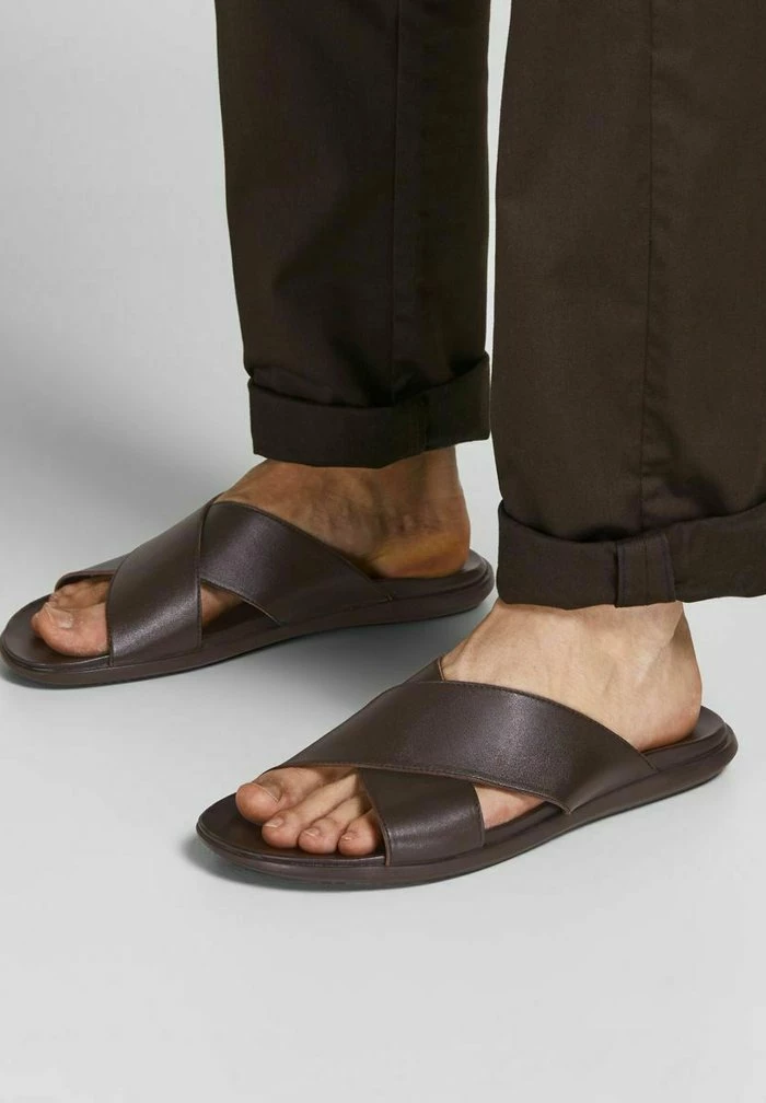 Jack & Jones Mules - Brown Stone 1 Jack & Jones Mules - Brown Stone