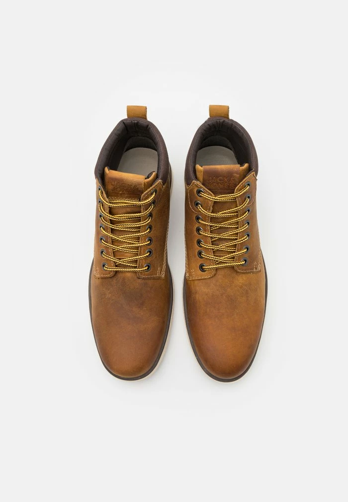 Jack & Jones JFWTUBAR - Lace-up Ankle Boots - Honey 4 Jack & Jones JFWTUBAR - Lace-up Ankle Boots - Honey - Image 4