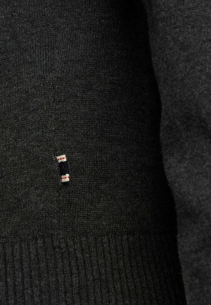 Jack & Jones JJEBASIC - Jumper - Dark Grey 5 Jack & Jones JJEBASIC - Jumper - Dark Grey - Image 5