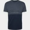 Jack & Jones JORCOPENHAGEN BLOCK TEE CREW NECK - Print T-shirt - Navy Blazer