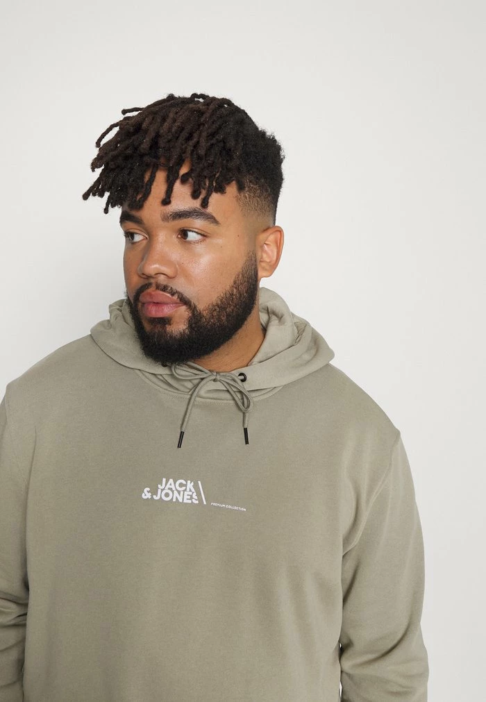 Jack & Jones JPRBLABOOSTER HOOD - Sweatshirt - Silver Sage 4 Jack & Jones JPRBLABOOSTER HOOD - Sweatshirt - Silver Sage - Image 4