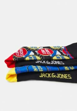 Jack & Jones JACNEON SKATE LOGO SOCK 5 PACK - Socks - Vibrant Yellow -Jack & Jones Shop 35308c0c8efd42cb9515cc79d6f04f5d