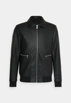 Jack & Jones JJTIMBER JACKET - Faux Leather Jacket - Black 10 Jack & Jones JJTIMBER JACKET - Faux Leather Jacket - Black -Jack & Jones Shop 354127d428a247bc846902434ffe6878