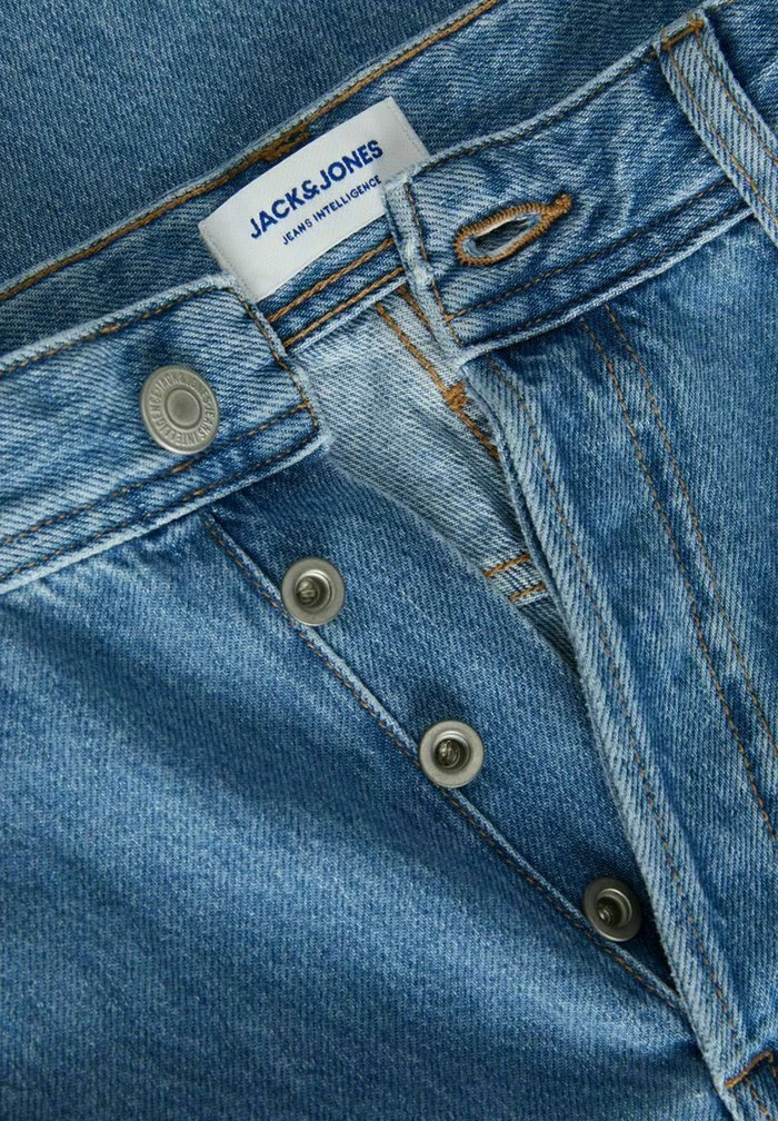 Jack & Jones Slim Fit Jeans - Blue Denim 3 Jack & Jones Slim Fit Jeans - Blue Denim - Image 3