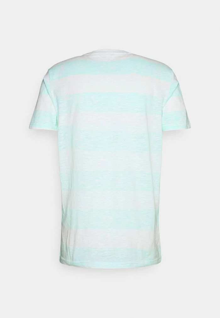 Jack & Jones JJRESORT TEE CREW NECK - Print T-shirt - Bleached Aqua 2 Jack & Jones JJRESORT TEE CREW NECK - Print T-shirt - Bleached Aqua - Image 2