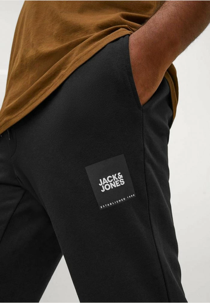 Jack & Jones Tracksuit Bottoms - Black 6 Jack & Jones Tracksuit Bottoms - Black - Image 6