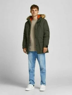 Jack & Jones JJEORGANIC BASIC CREW NECK NOOS - Sweatshirt - Crockery -Jack & Jones Shop 365afe6eeade431184f3c8f02070e201