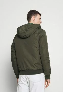 Jack & Jones JJFLYNN HODDED BOMBER - Light Jacket - Forest Night -Jack & Jones Shop 367ea7e29b0a4c549b235a42241cfaf2