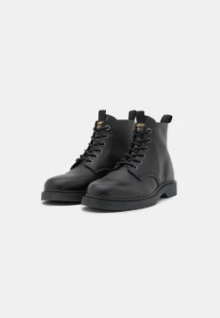 Alternative view of Jack & Jones JFWHASTINGS BOOTS - Lace-up Ankle Boots - Anthracite