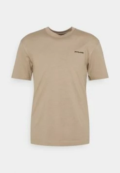Jack & Jones TEE O NECK - Basic T-shirt - Crockery