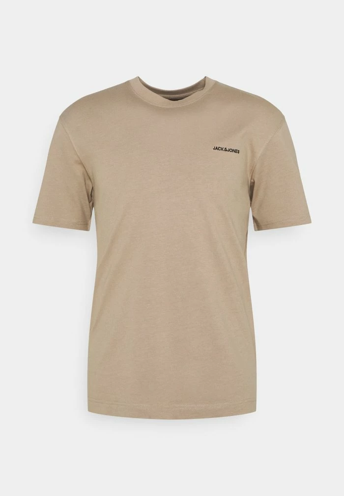 Jack & Jones TEE O NECK - Basic T-shirt - Crockery 1 Jack & Jones TEE O NECK - Basic T-shirt - Crockery