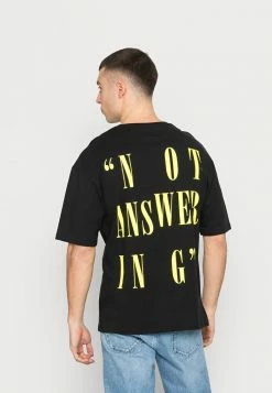 Jack & Jones JORANSWER TEE CREW NECK UNISEX - Print T-shirt - Black 7 Jack & Jones JORANSWER TEE CREW NECK UNISEX - Print T-shirt - Black -Jack & Jones Shop 36f33144765c483f89813e9178fa9c54