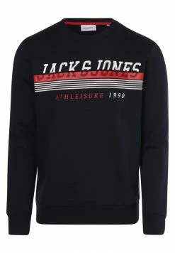 Jack & Jones IRON CREW NECK - Sweatshirt - Navy Blazer