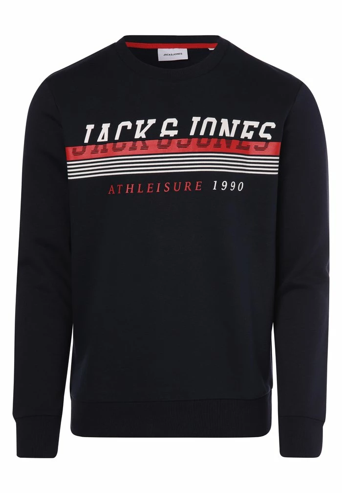 Jack & Jones IRON CREW NECK - Sweatshirt - Navy Blazer 1 Jack & Jones IRON CREW NECK - Sweatshirt - Navy Blazer