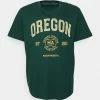 Jack & Jones JOROREGON TEE CREW NECK - Print T-shirt - Trekking Green