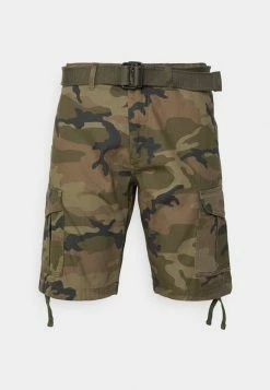 Jack & Jones JPSTCHARLIE JJCARGO - Shorts - Dusty Olive