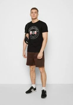 Jack & Jones JJMILAS TEE CREW NECK - Print T-shirt - Black -Jack & Jones Shop 378b7a14a5184ad99ced69ec6eb486f7