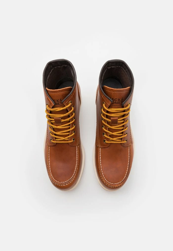 Jack & Jones JFWDARWIN BOOT - Lace-up Ankle Boots - Rust 4 Jack & Jones JFWDARWIN BOOT - Lace-up Ankle Boots - Rust - Image 4