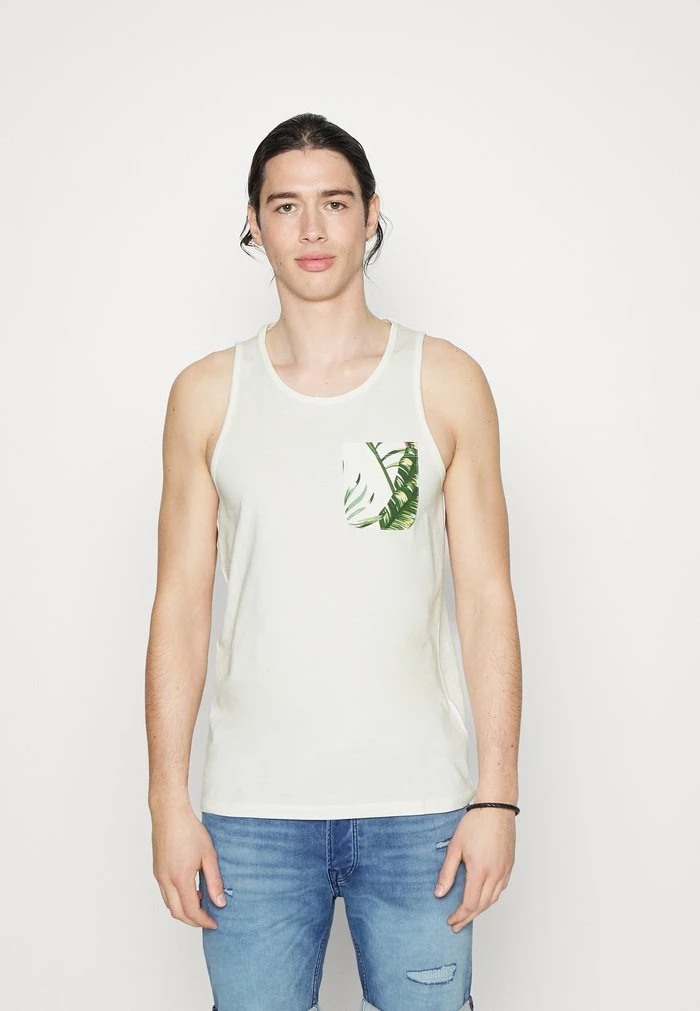 Jack & Jones JJCOASTAL POCKET - Top - Cloud Dancer 1 Jack & Jones JJCOASTAL POCKET - Top - Cloud Dancer