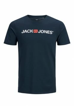 Jack & Jones JJECORP LOGO CREW NECK - Print T-shirt - Dark Blue Denim -Jack & Jones Shop 383565f552c44a83bc3994e85fc41e54